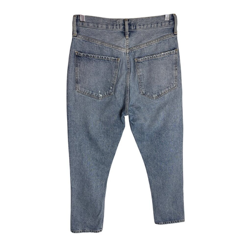 Agolde Riley High Rise Straight Crop-sz 26 - Picture 6 of 10